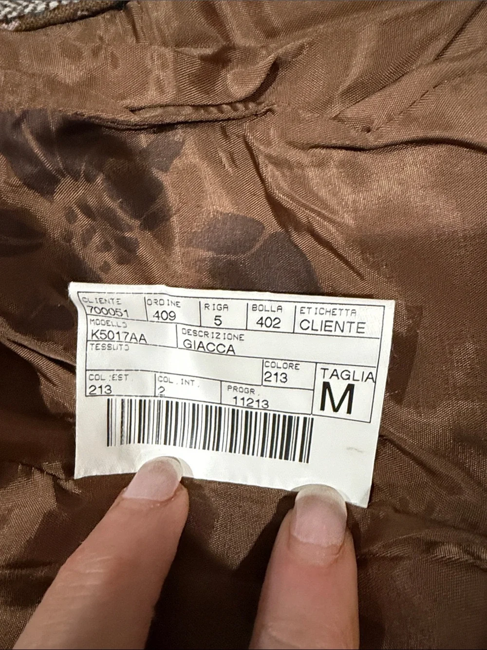 NWT Como Sport titanium Taupe Herringbone Sport Coat